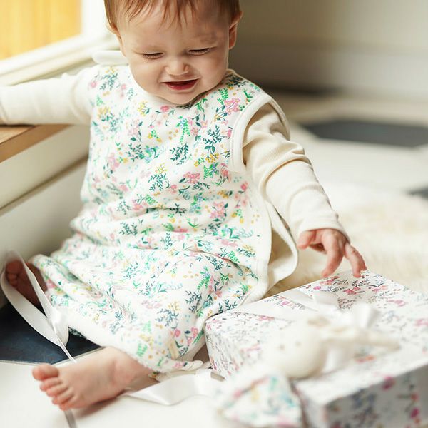 オーガニックコットン スリーパー 花咲く音色