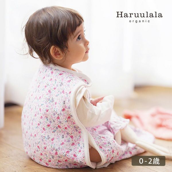 オーガニックコットン スリーパー 妖精と花たち