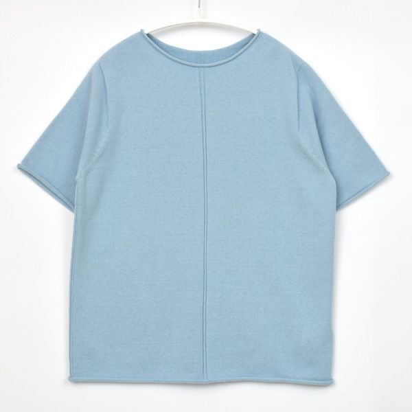 オーガニックコットン やわらか杢 無縫製クルーネック