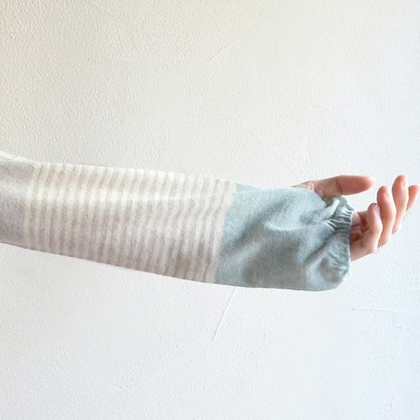 オーガニックコットン ふんわり日除けアームカバー