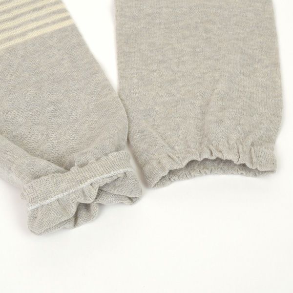 オーガニックコットン ふんわり日除けアームカバー