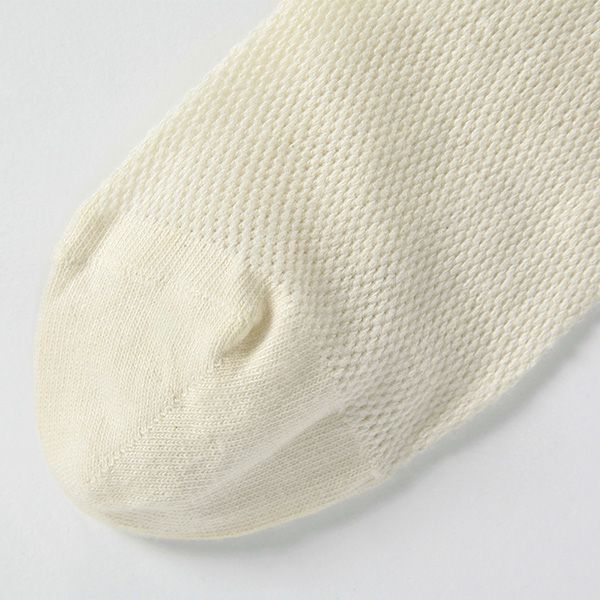 オーガニックコットン メッシュアンクルソックス