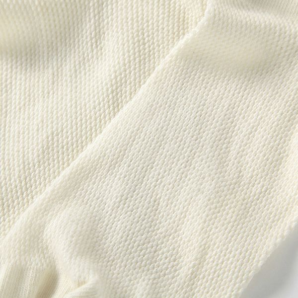 オーガニックコットン メッシュアンクルソックス