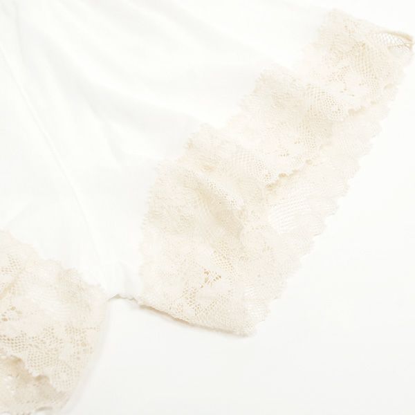 オーガニックコットン フロストレース一分丈ショーツ M