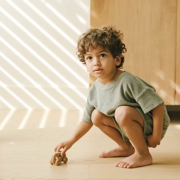 オーガニックコットン ベビーテリーＴシャツ＆ショーツ