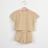 オーガニックコットン ベビーテリーＴシャツ＆ショーツ