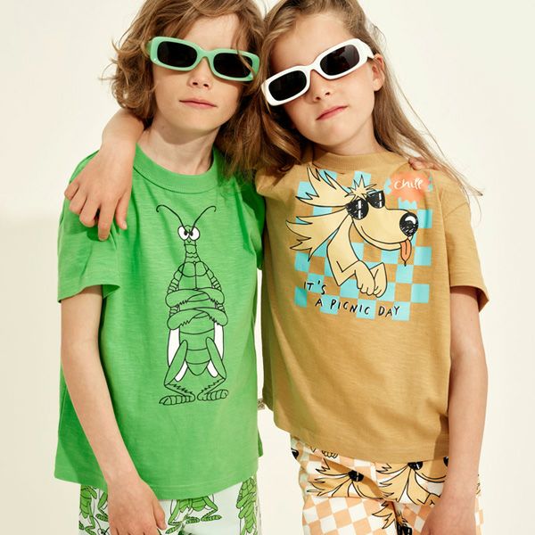 オーガニックコットン キッズＴシャツ Hopper