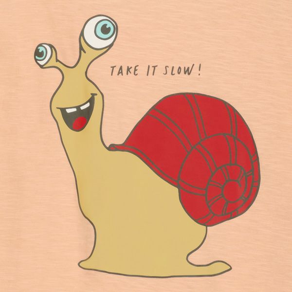 オーガニックコットン キッズＴシャツ Slower