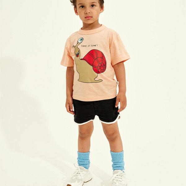 オーガニックコットン キッズＴシャツ Slower