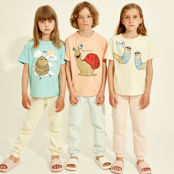 オーガニックコットン キッズＴシャツ Slower