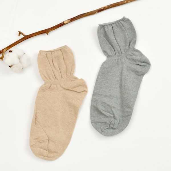 オーガニックコットン エステくつ下