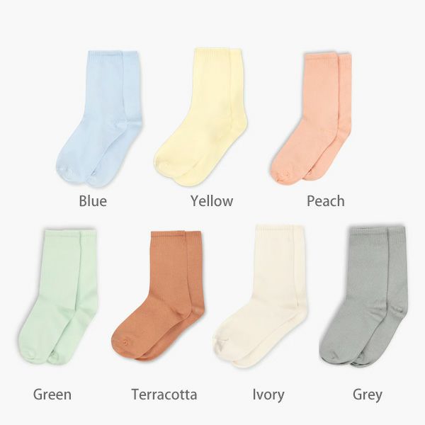 オーガニックコットン ベビーソフトソックス