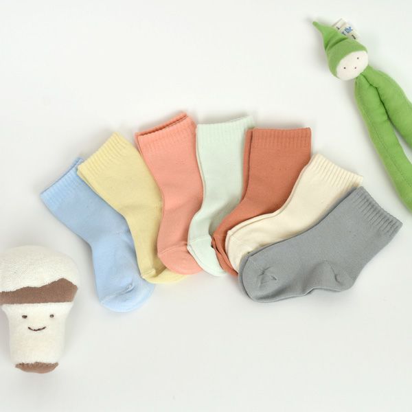 オーガニックコットン ベビーソフトソックス