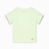 オーガニックコットン キッズスラブドロップショルダーＴシャツ(半袖)