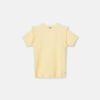 オーガニックコットン キッズリブスラブラッフルＴシャツ(半袖)