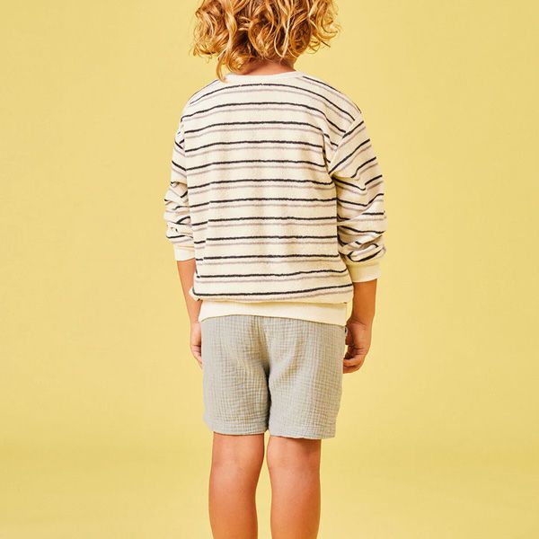 オーガニックコットン キッズガーゼバミューダショートパンツ