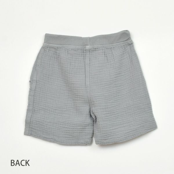 オーガニックコットン キッズガーゼバミューダショートパンツ