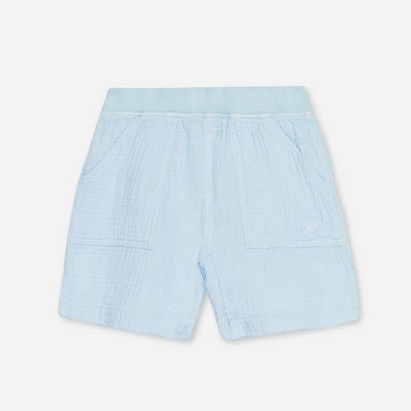 オーガニックコットン キッズガーゼバミューダショートパンツ