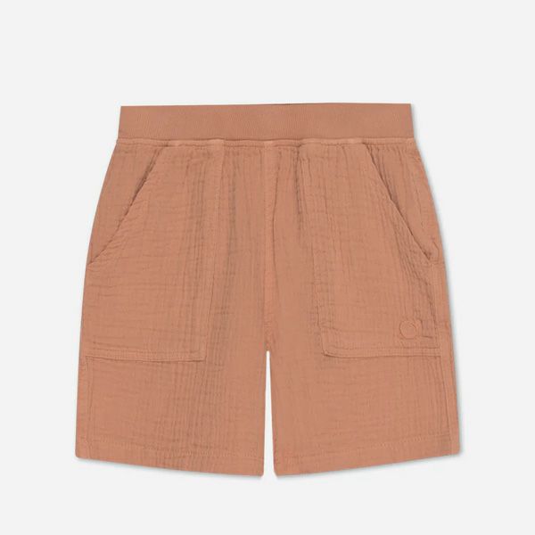 オーガニックコットン キッズガーゼバミューダショートパンツ