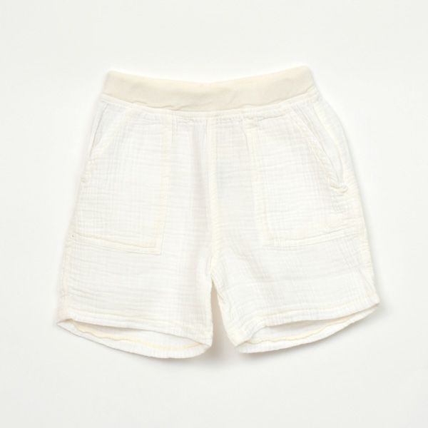 オーガニックコットン キッズガーゼバミューダショートパンツ