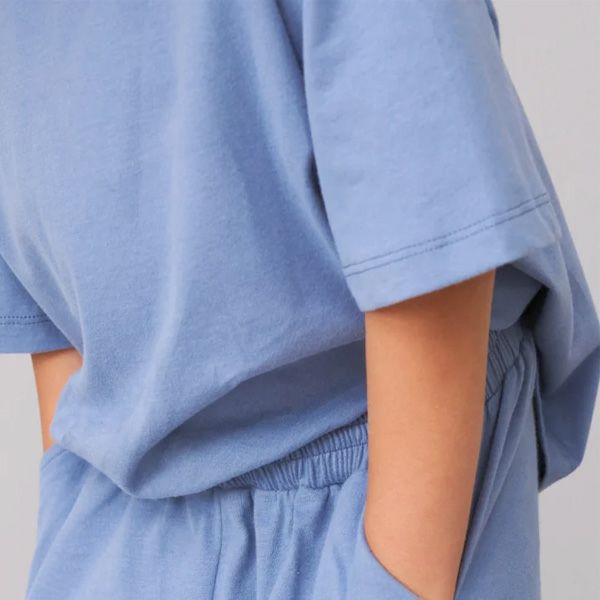 オーガニックコットン キッズオーバーサイズＴシャツ(半袖)