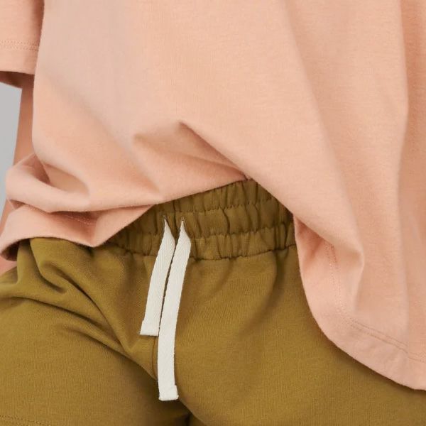 オーガニックコットン キッズテーパードパンツ