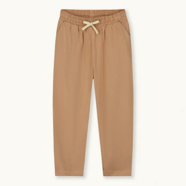 オーガニックコットン キッズテーパードパンツ