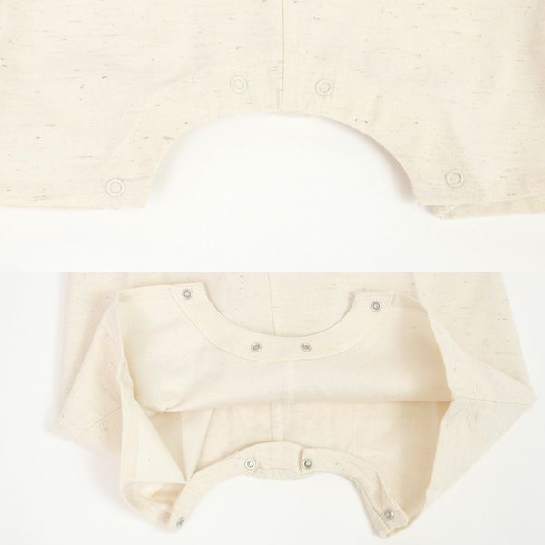 オーガニックコットン&ネトル ベビーオーバーオール