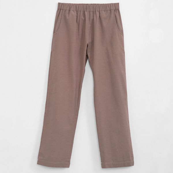 オーガニックコットン&ネトル ストレートパンツ