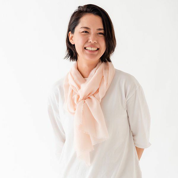 オーガニックコットン ガーゼマフラー36g