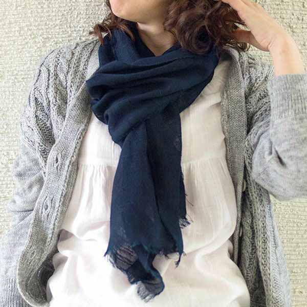 オーガニックコットン ガーゼマフラー36g