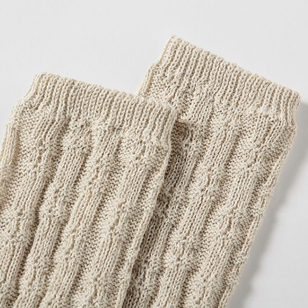 オーガニックコットン&リネン ウォーマー