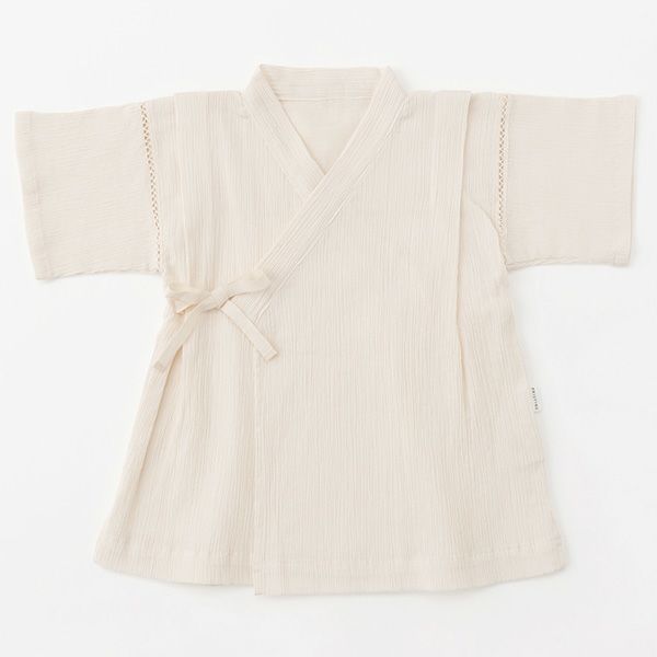 オーガニックコットン ベビー楊柳甚平