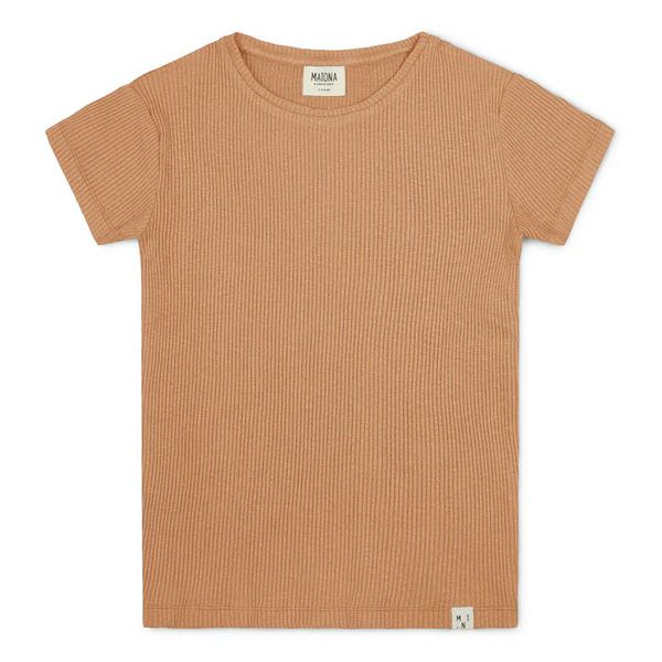 オーガニックコットン キッズリブＴシャツ(半袖)