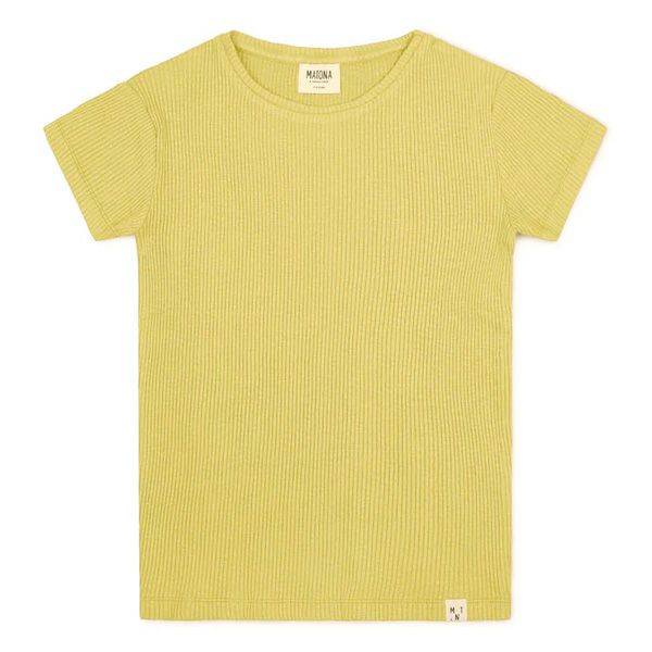 オーガニックコットン キッズリブＴシャツ(半袖)