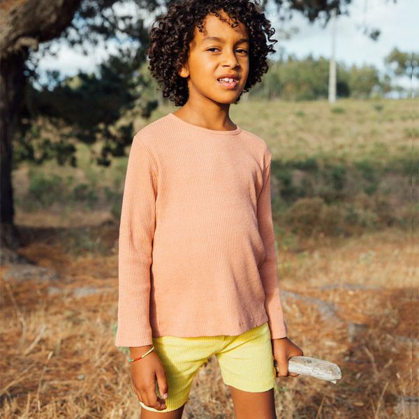 オーガニックコットン キッズバイカーショーツ