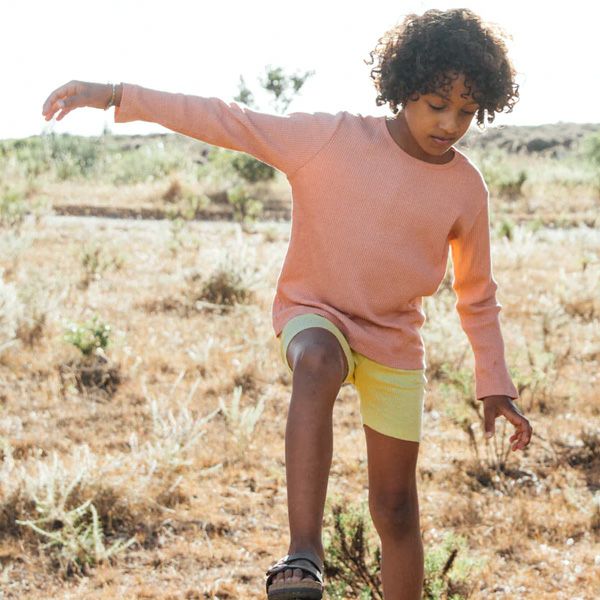 オーガニックコットン キッズバイカーショーツ