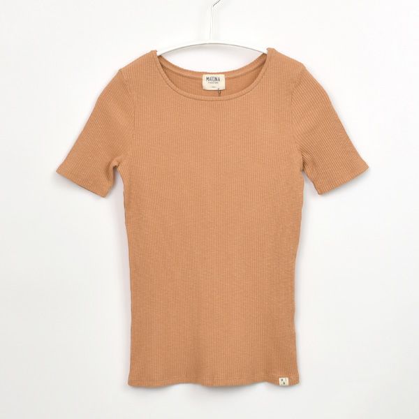 オーガニックコットン リブＴシャツ(半袖)