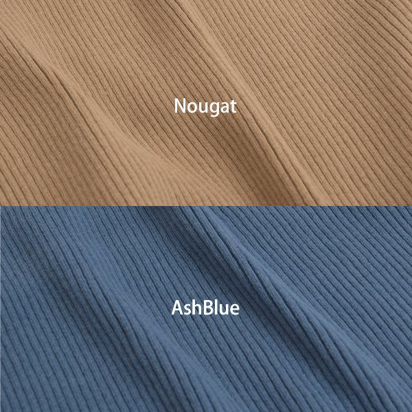 オーガニックコットン サイドスリットスカート