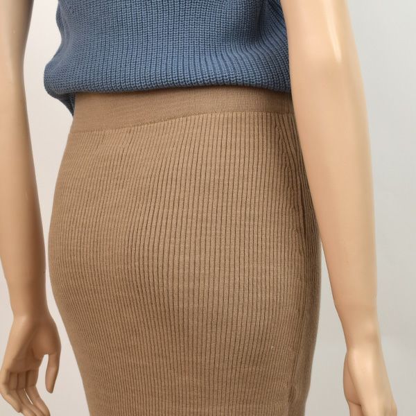 オーガニックコットン サイドスリットスカート