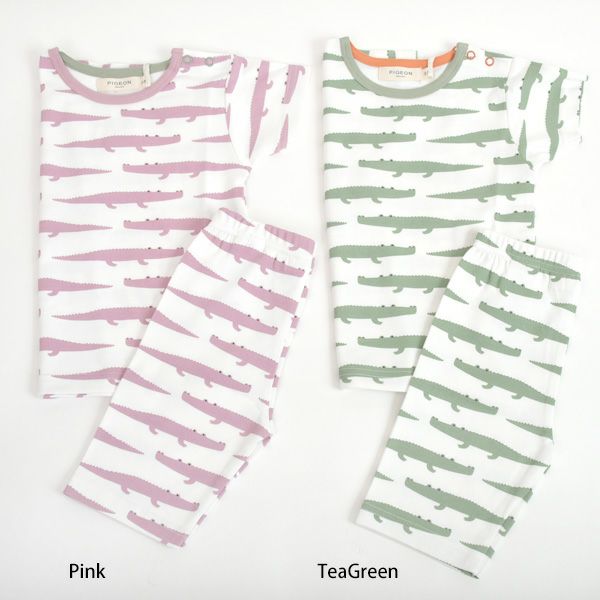 オーガニックコットン キッズパジャマ(半袖)Crocs