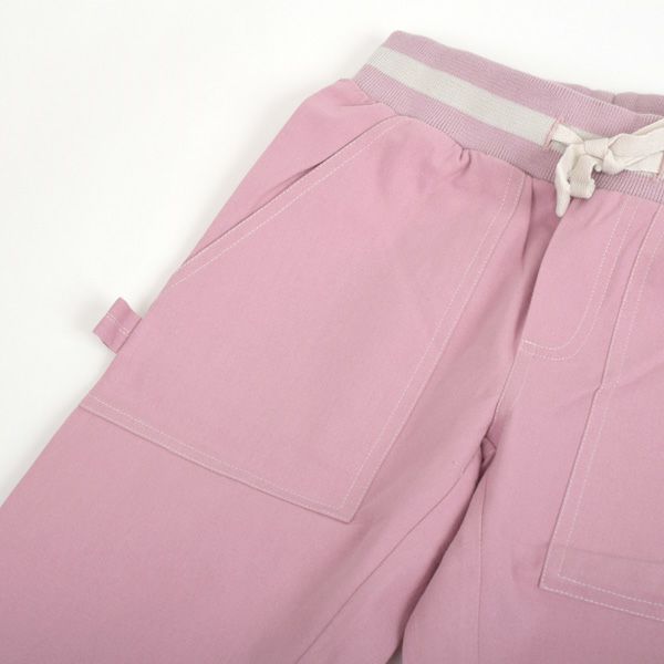 オーガニックコットン キッズペインターハーフパンツ
