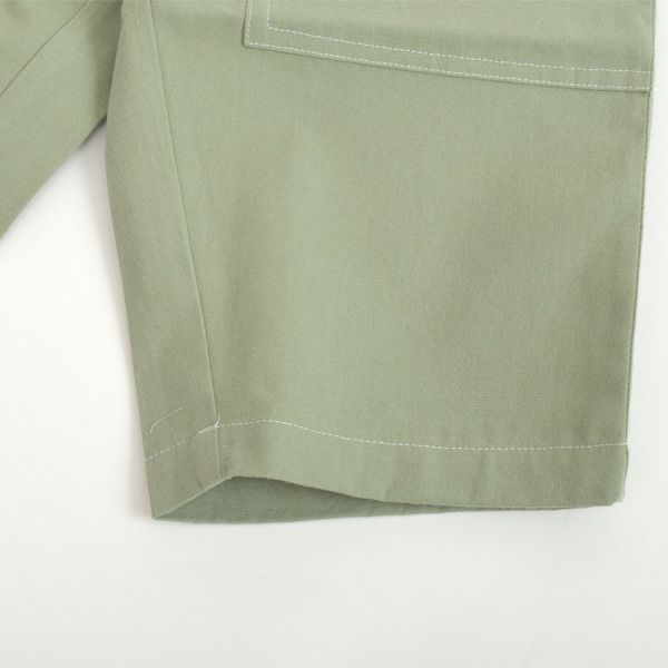 オーガニックコットン キッズペインターハーフパンツ