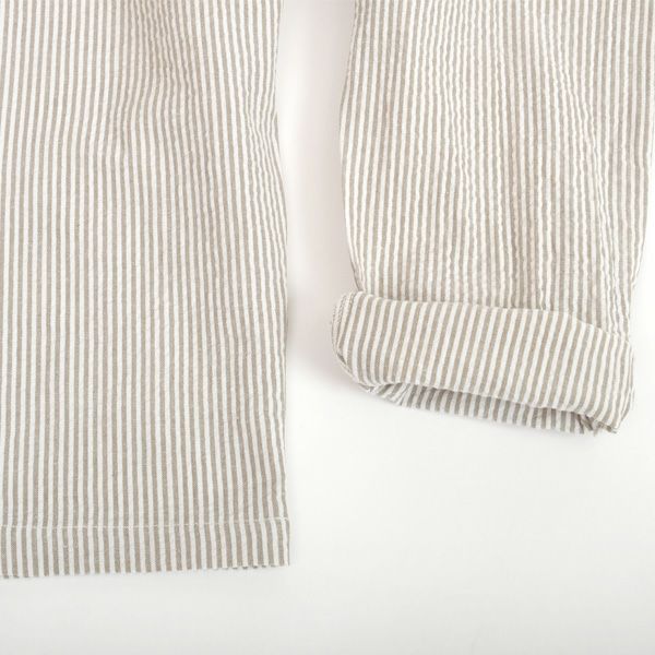 オーガニックコットン キッズシアサッカーバギーパンツ