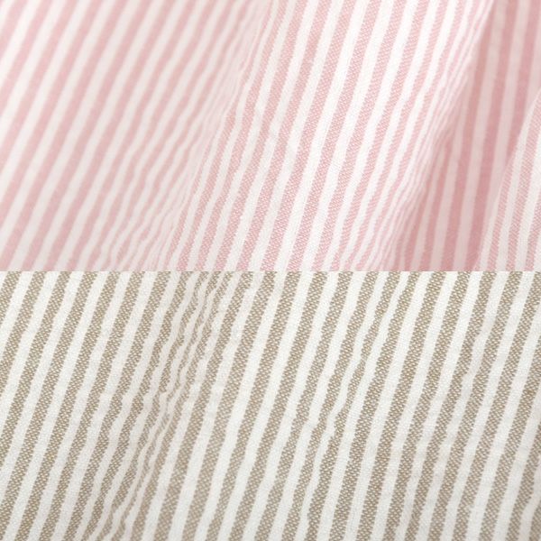 オーガニックコットン キッズシアサッカーバギーパンツ