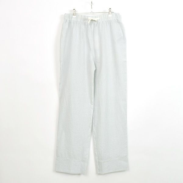 オーガニックコットン シアサッカーリラックスパンツ