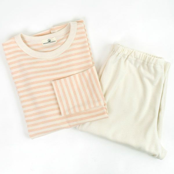 オーガニックコットン スムースパジャマ