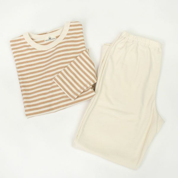 オーガニックコットン スムースパジャマ