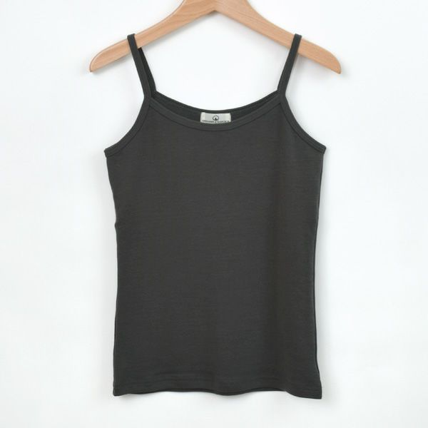 オーガニックコットン 五倍子染めキャミソール