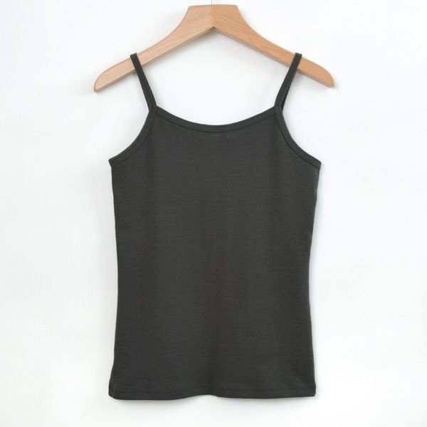 オーガニックコットン 五倍子染めキャミソール